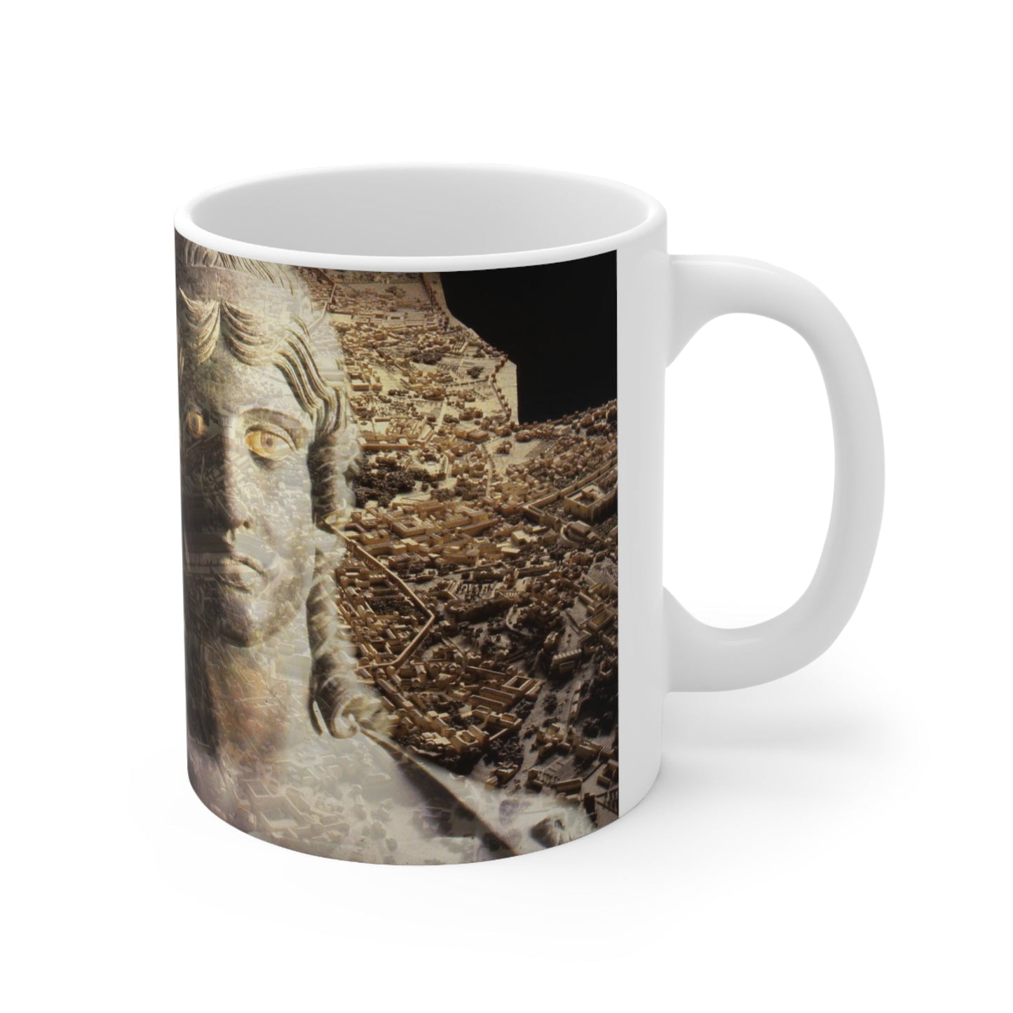 The Muse of Rome White Mug 11oz