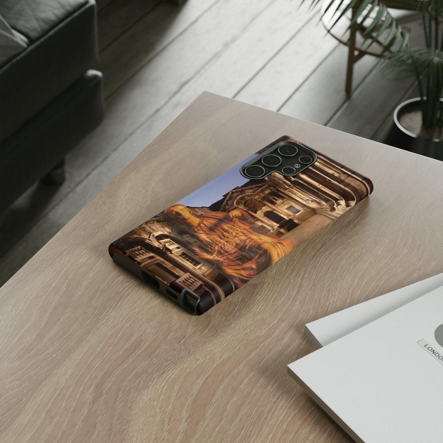 Diocletian's Palace with Goddess Roma Phone Case - Imperial Protection