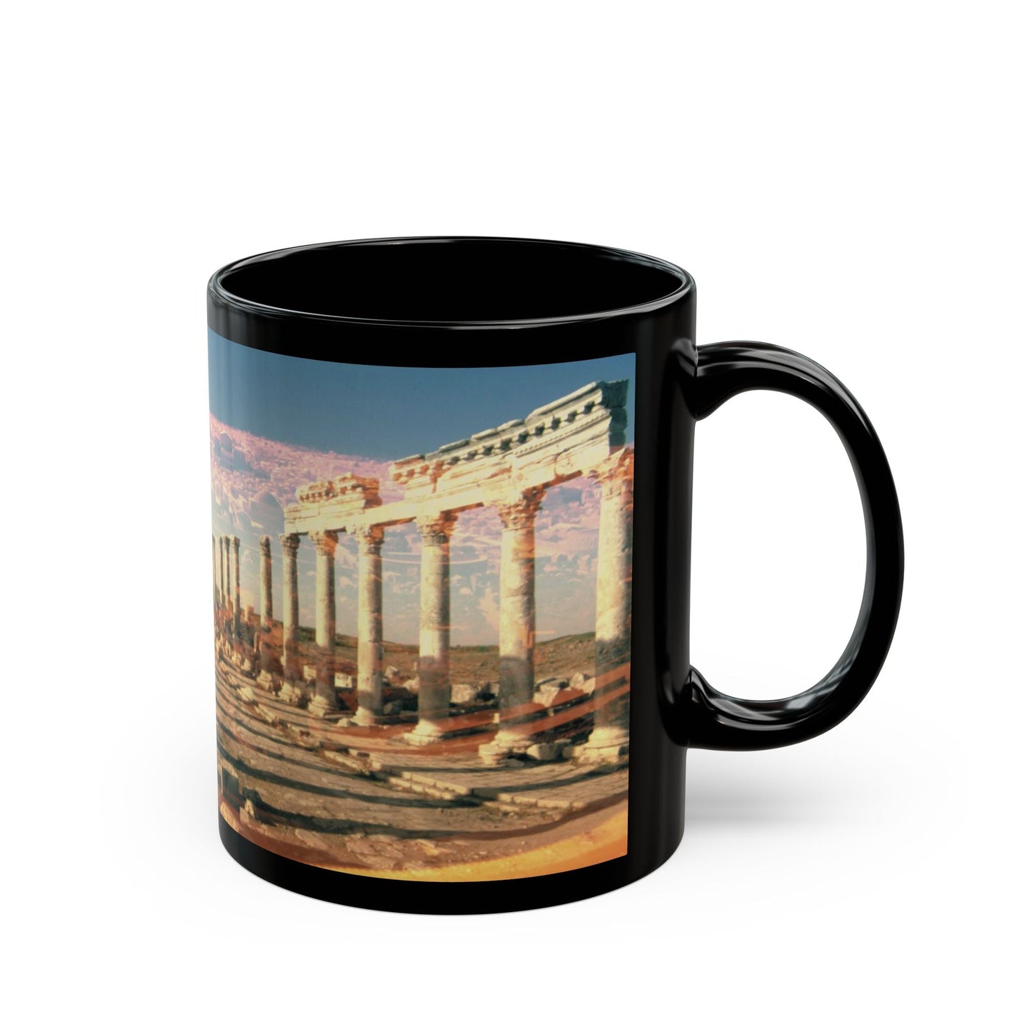 Streets of the Empire 11oz Black Mug