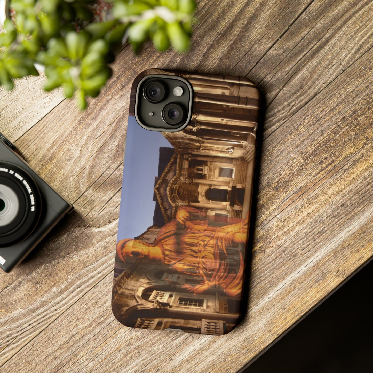 Diocletian's Palace with Goddess Roma Phone Case - Imperial Protection