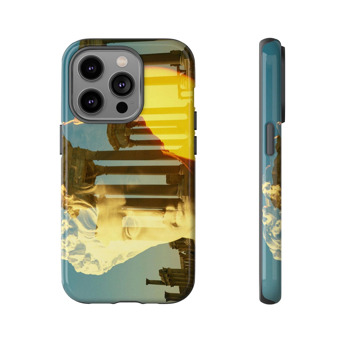 Augustus's Sun on Palmyra Phone Cases