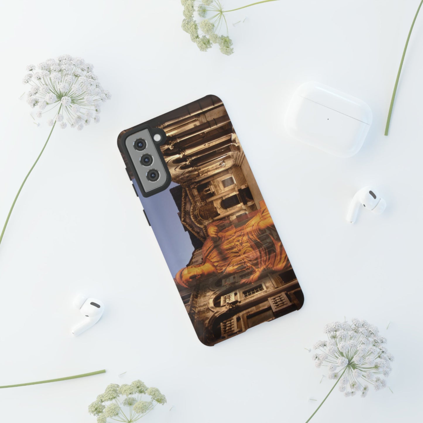 Diocletian's Palace with Goddess Roma Phone Case - Imperial Protection