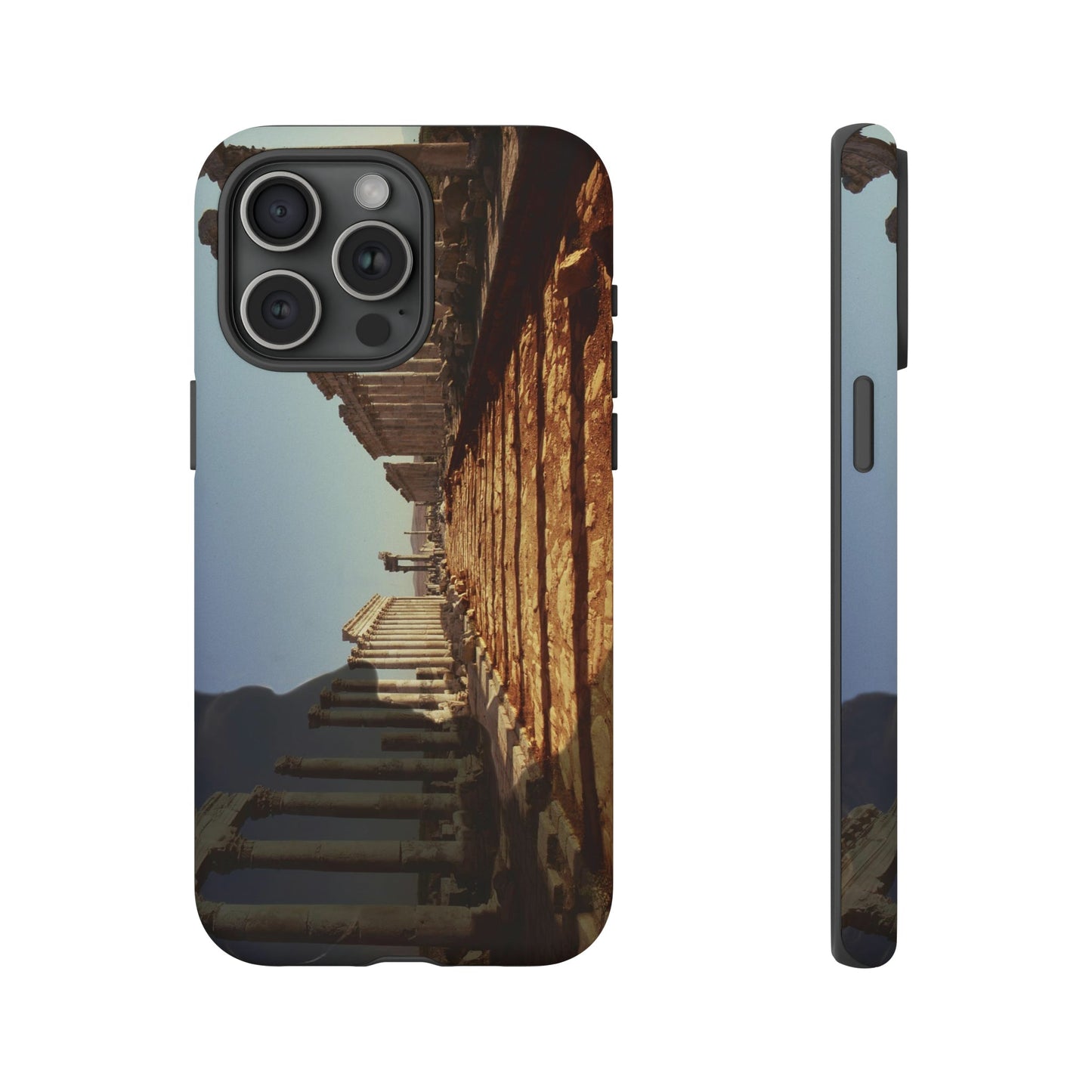 Traiano in the Colonnade of Apamea Phone Cases