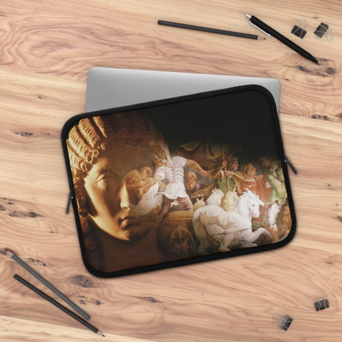Defense Of The City Laptop Sleeve