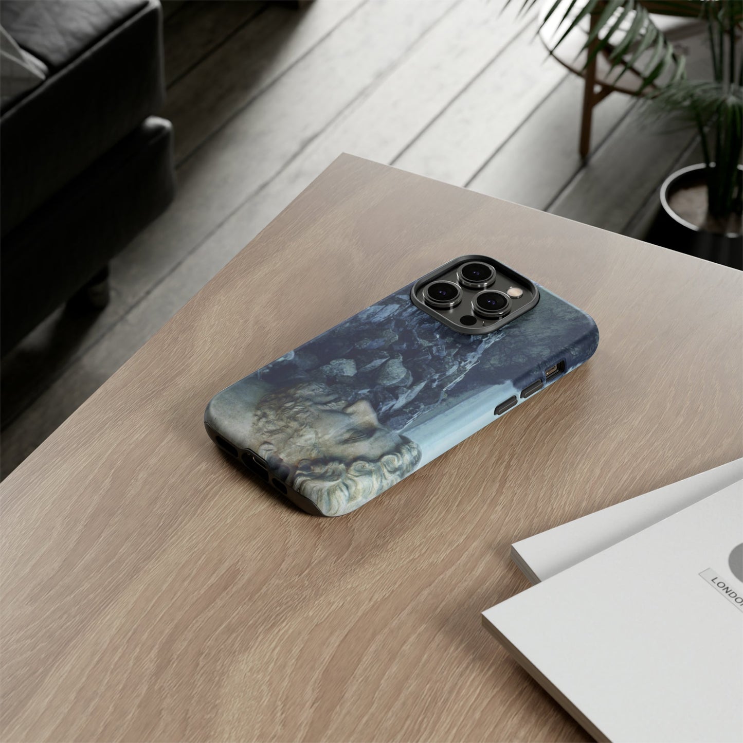Adriano's wall in Britannia Phone Cases