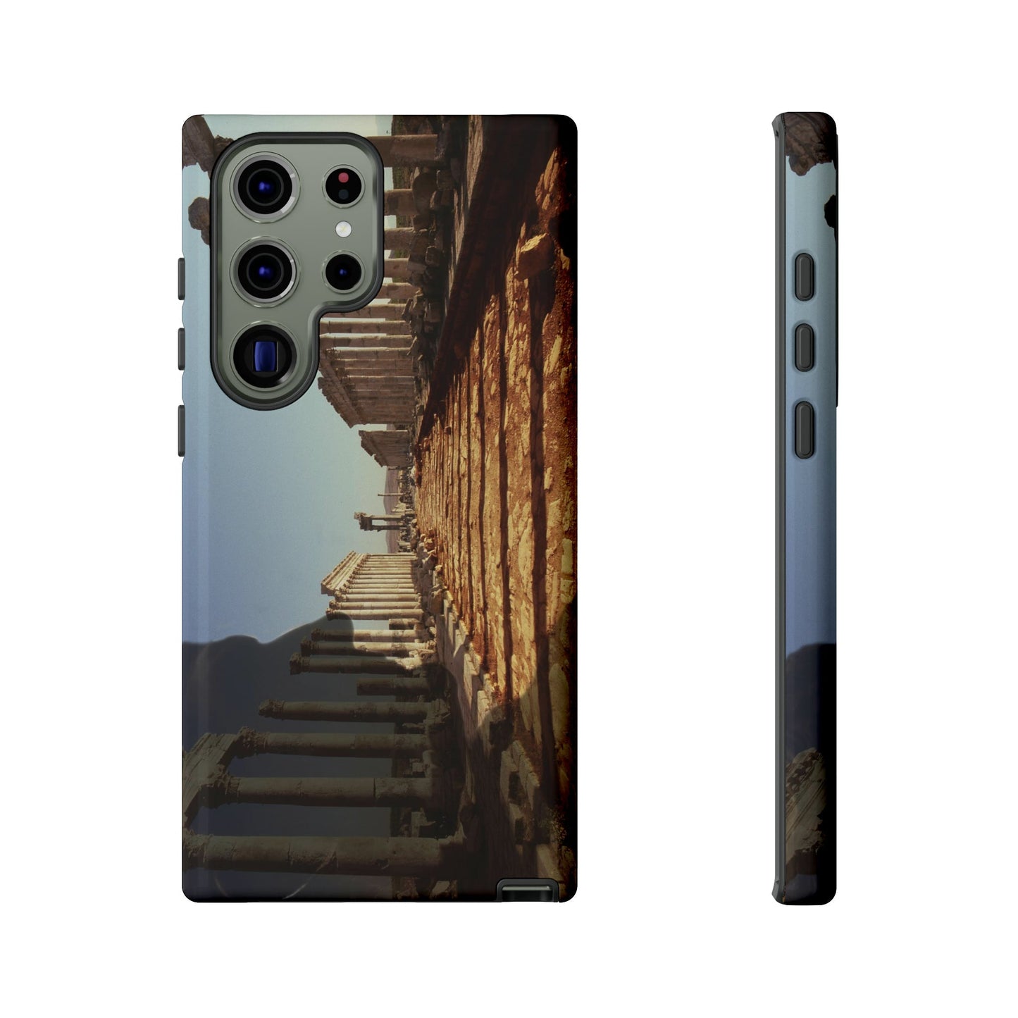 Traiano in the Colonnade of Apamea Phone Cases