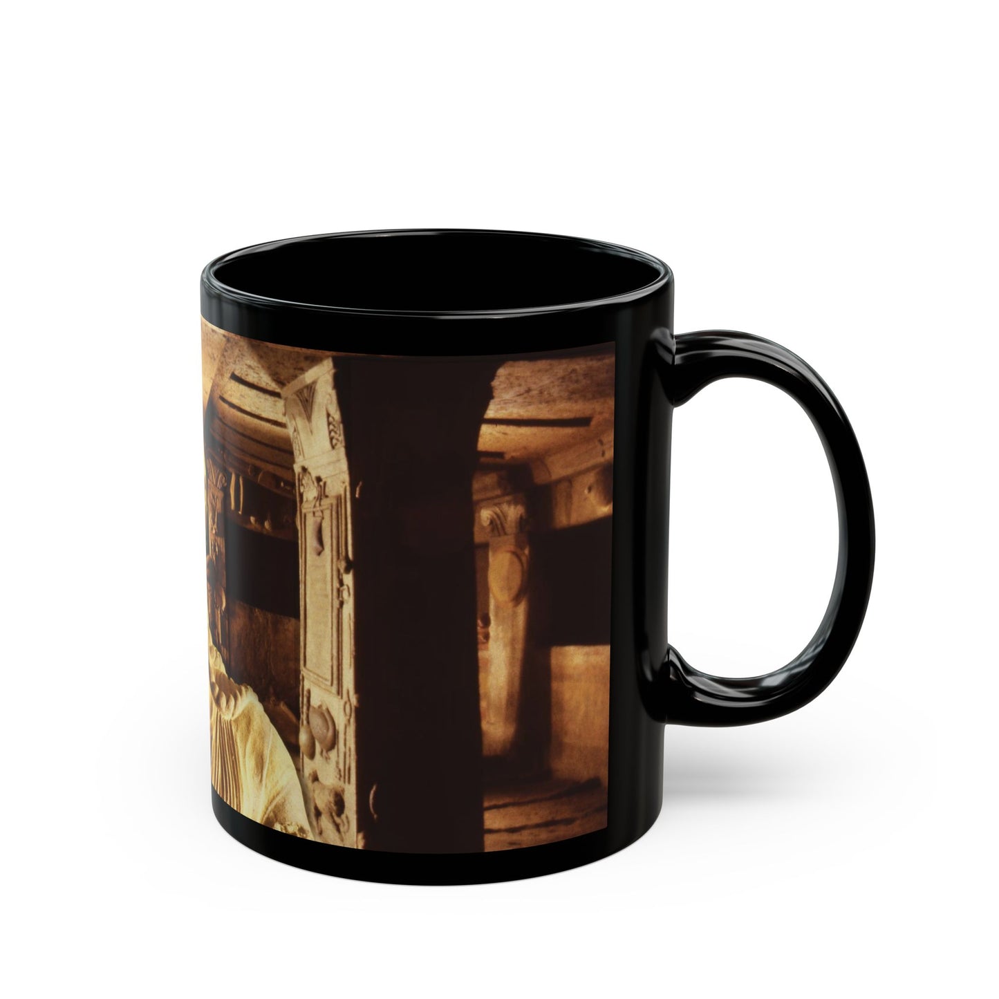 Etruscan Apollo 11oz Black Mug
