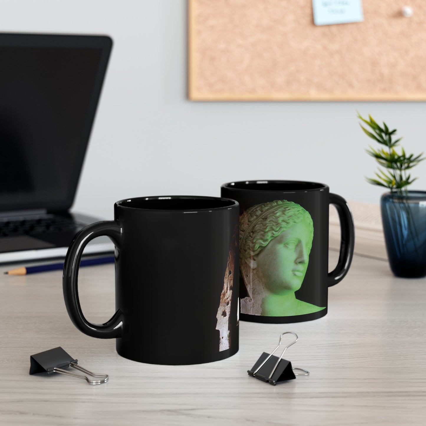 Venus In the Cave of the Cumaean Sibyl 11oz Black Mug