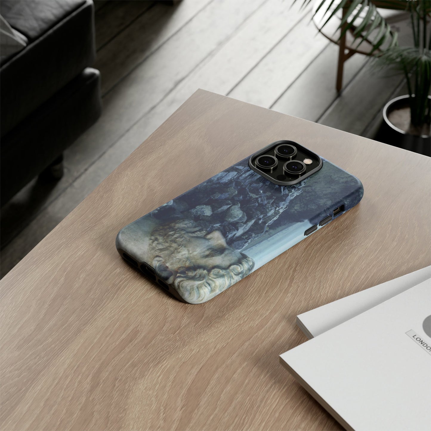 Adriano's wall in Britannia Phone Cases
