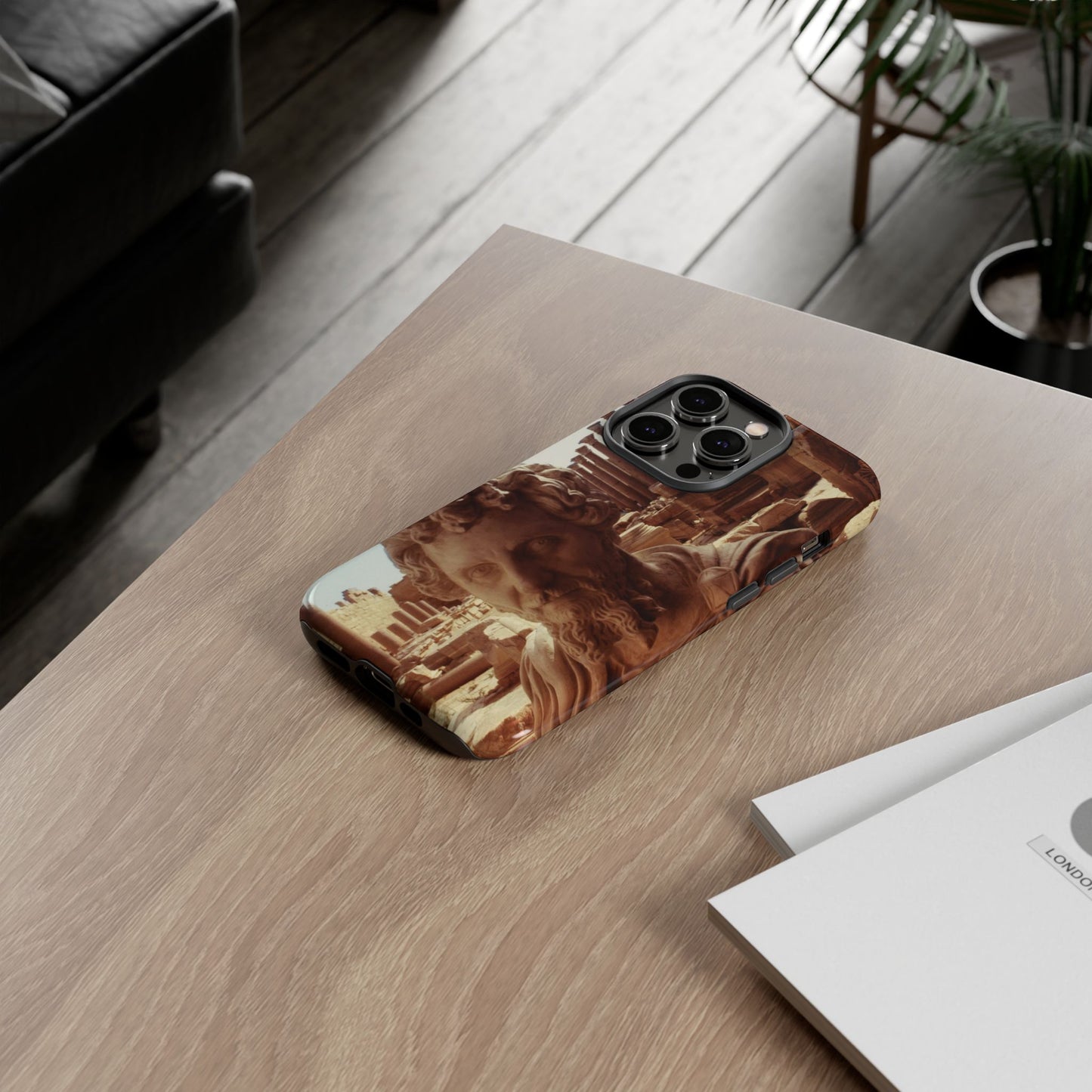 Septimius Severus in Leptis Magna Phone Cases