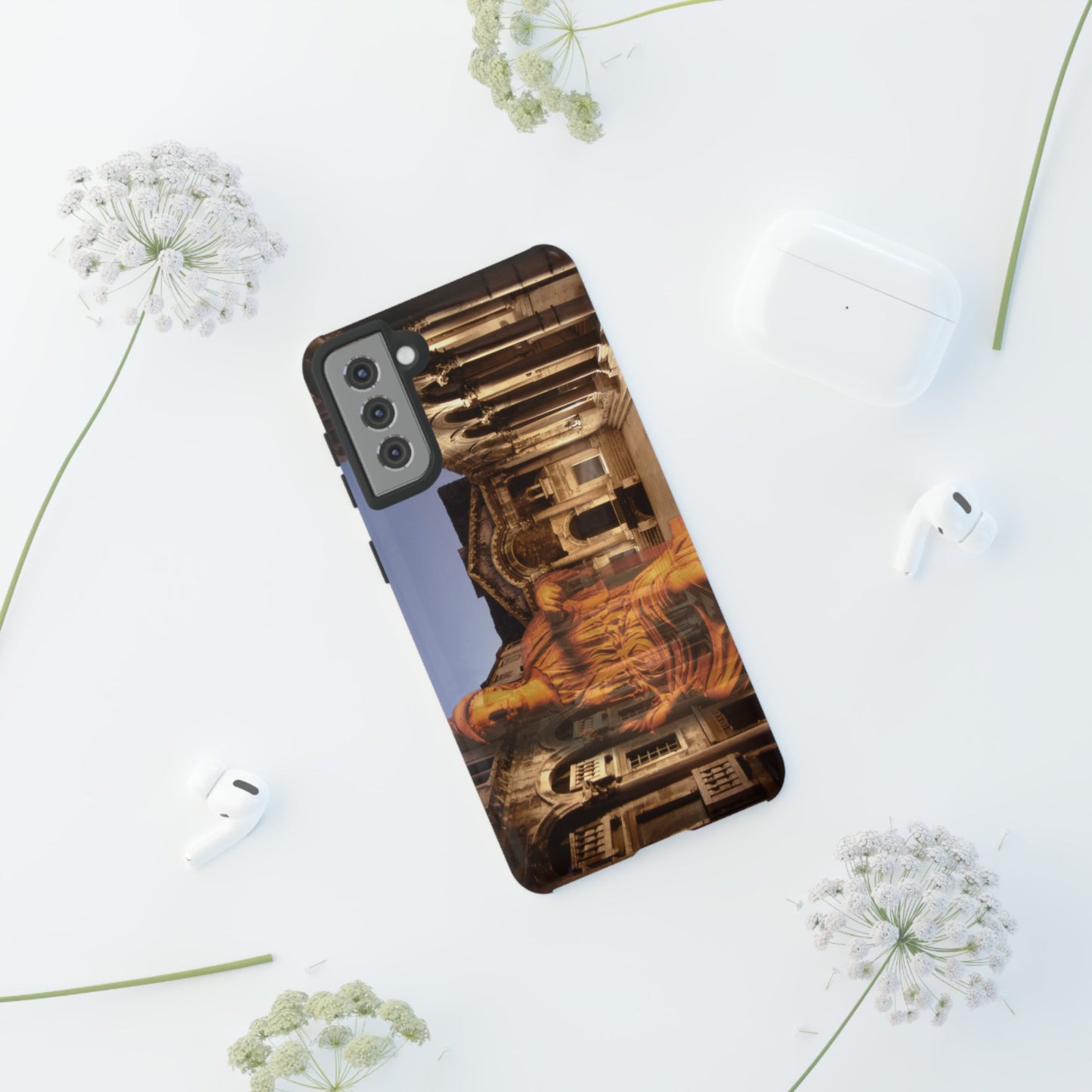 Diocletian's Palace with Goddess Roma Phone Case - Imperial Protection