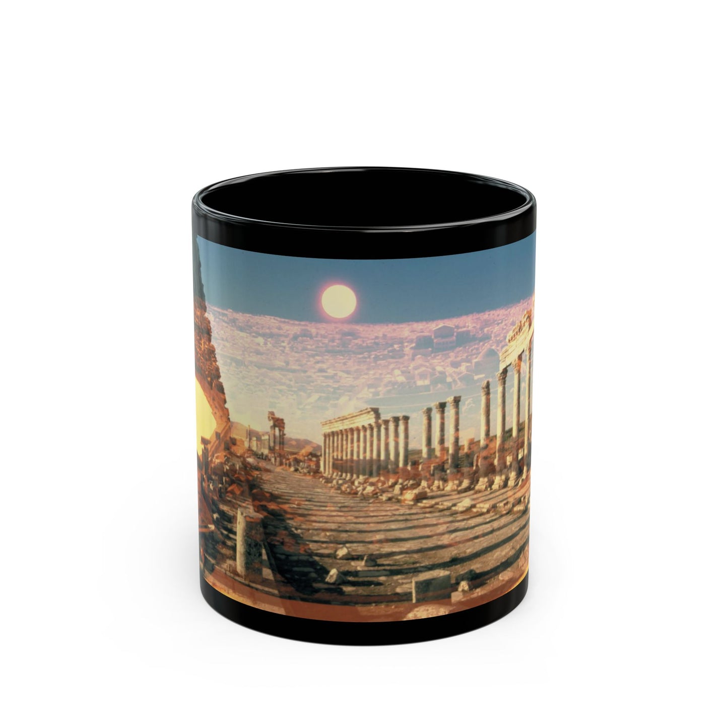 Streets of the Empire 11oz Black Mug
