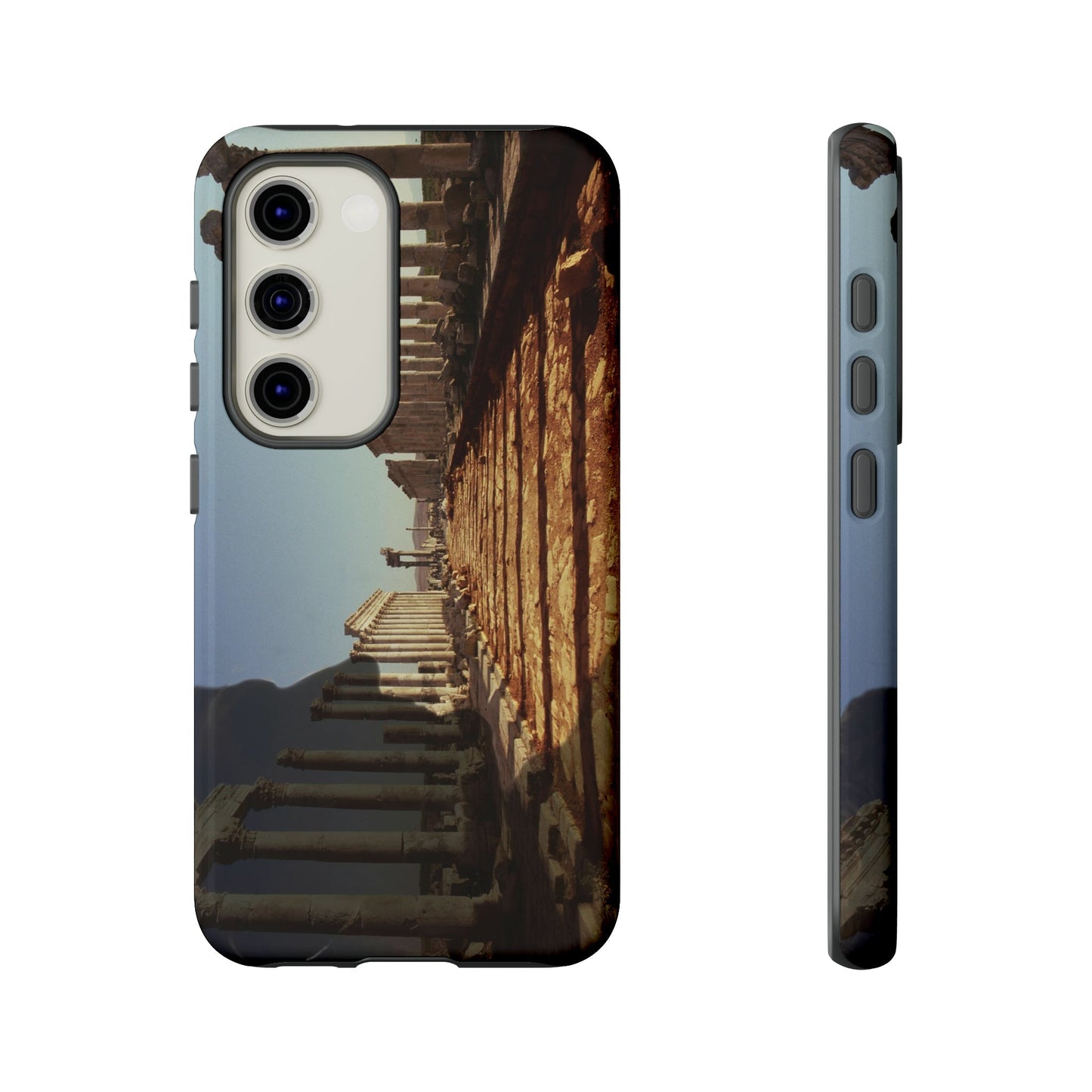 Traiano in the Colonnade of Apamea Phone Cases