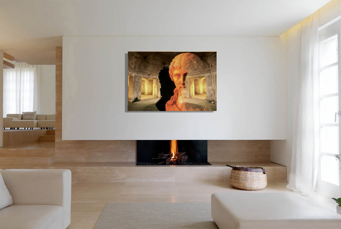 Nerone & Agrippina Acrylic Print