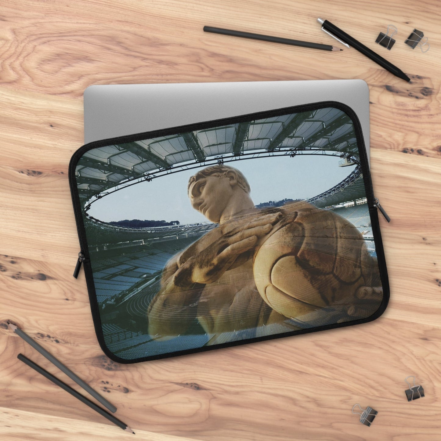 Olympic Stadium In Rome Laptop Sleeve