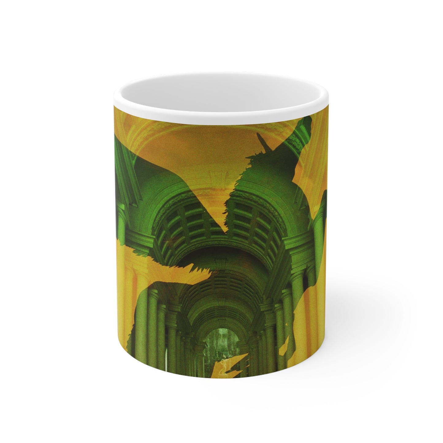 Pegasus White Mug 11oz