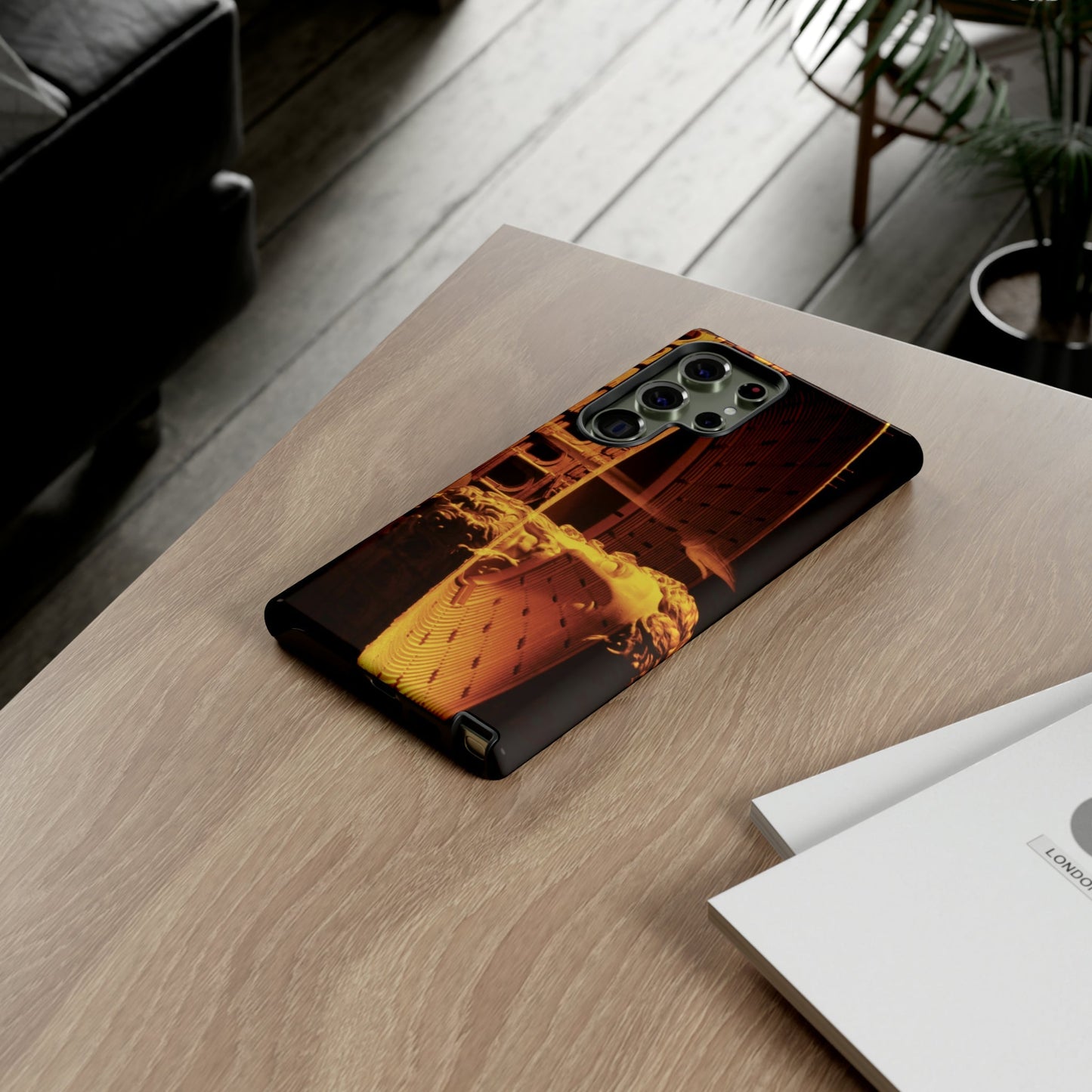 Flavian Amphitheater Phone Case - Imperial Monumentality Protection