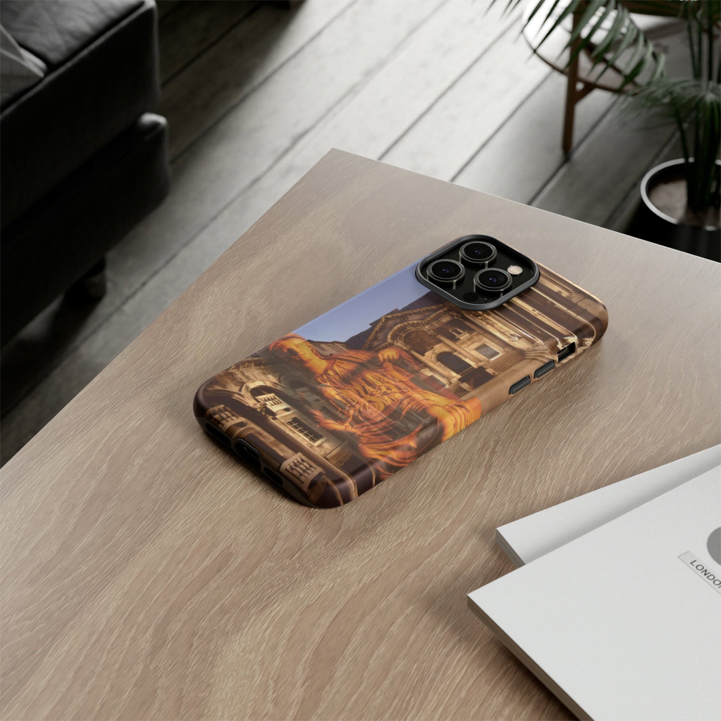 Diocletian's Palace with Goddess Roma Phone Case - Imperial Protection