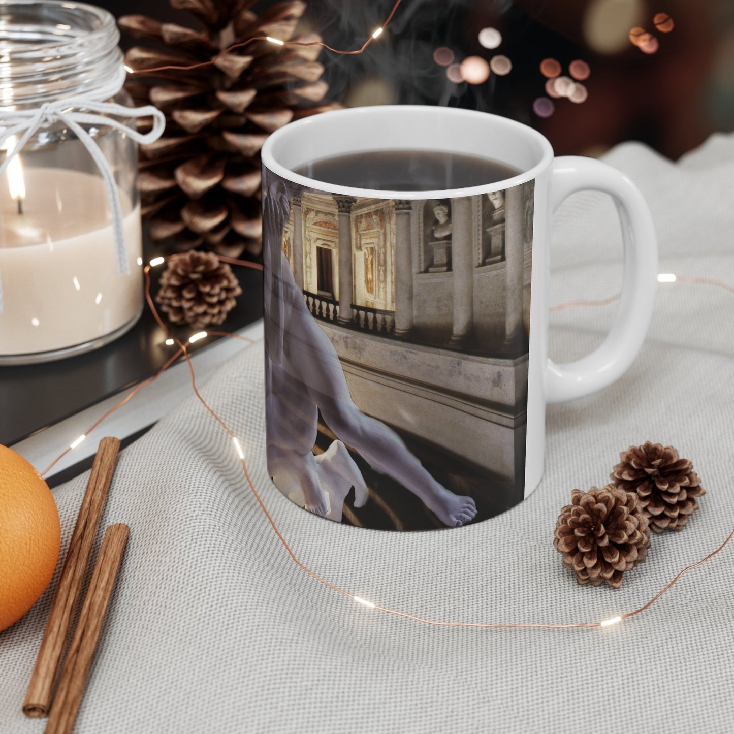 Olympic Theater of Sabbioneta White Mug 11oz