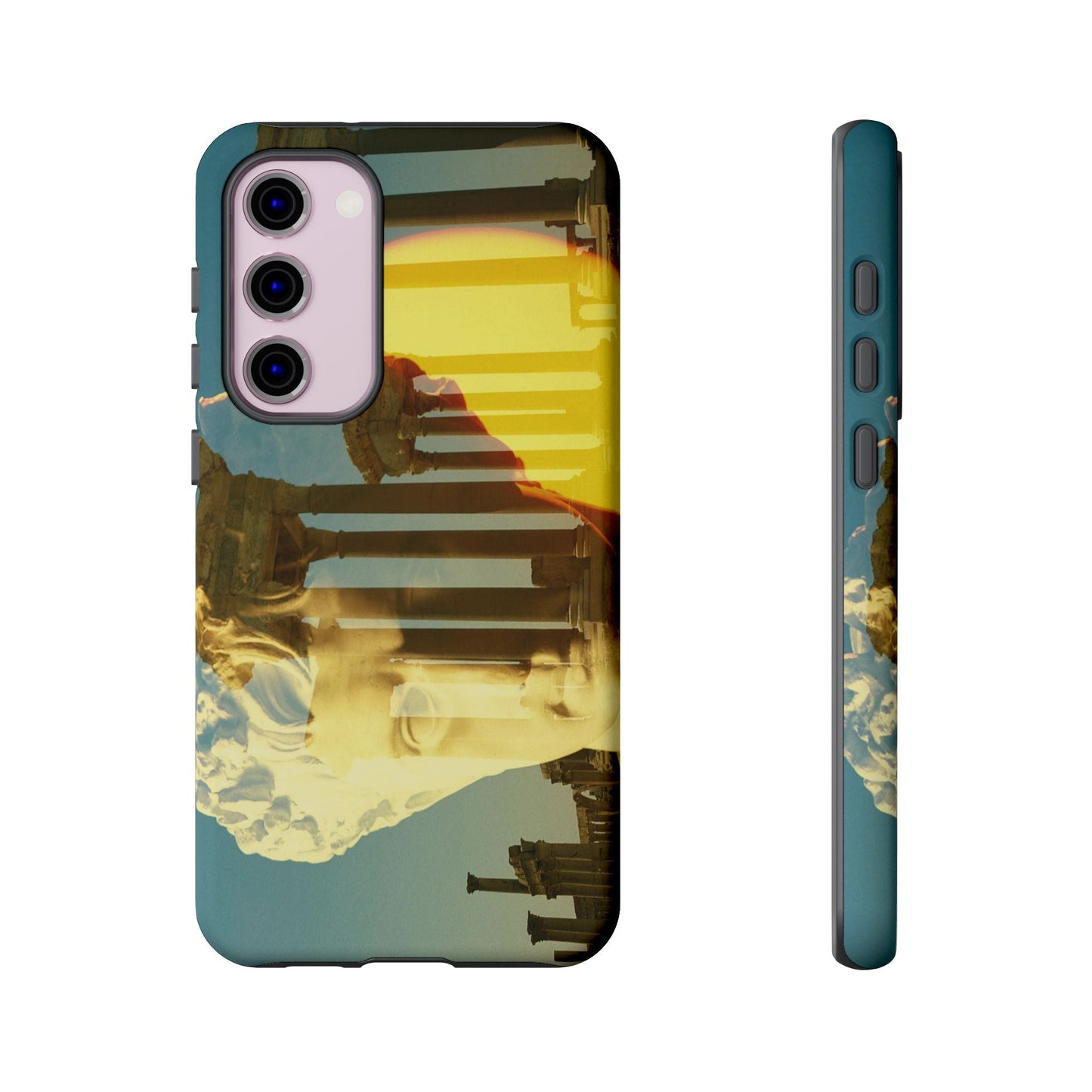Augustus's Sun on Palmyra Phone Cases