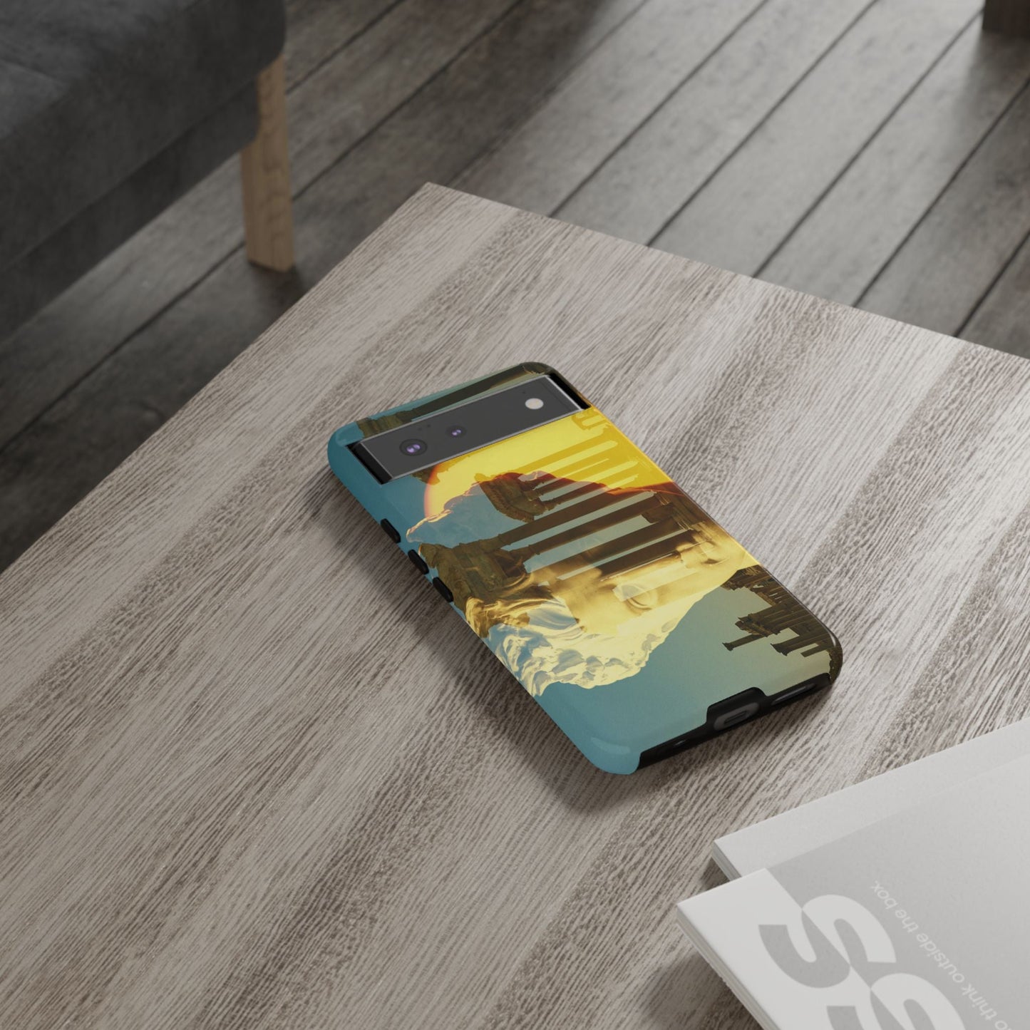 Augustus's Sun on Palmyra Phone Cases