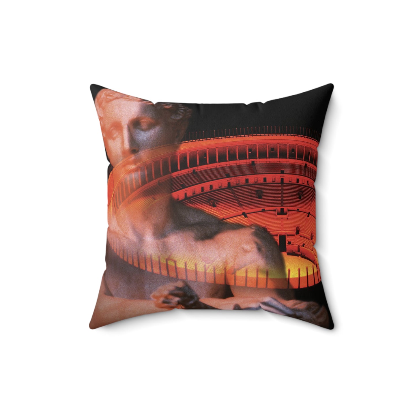 Spun Polyester Square Pillow