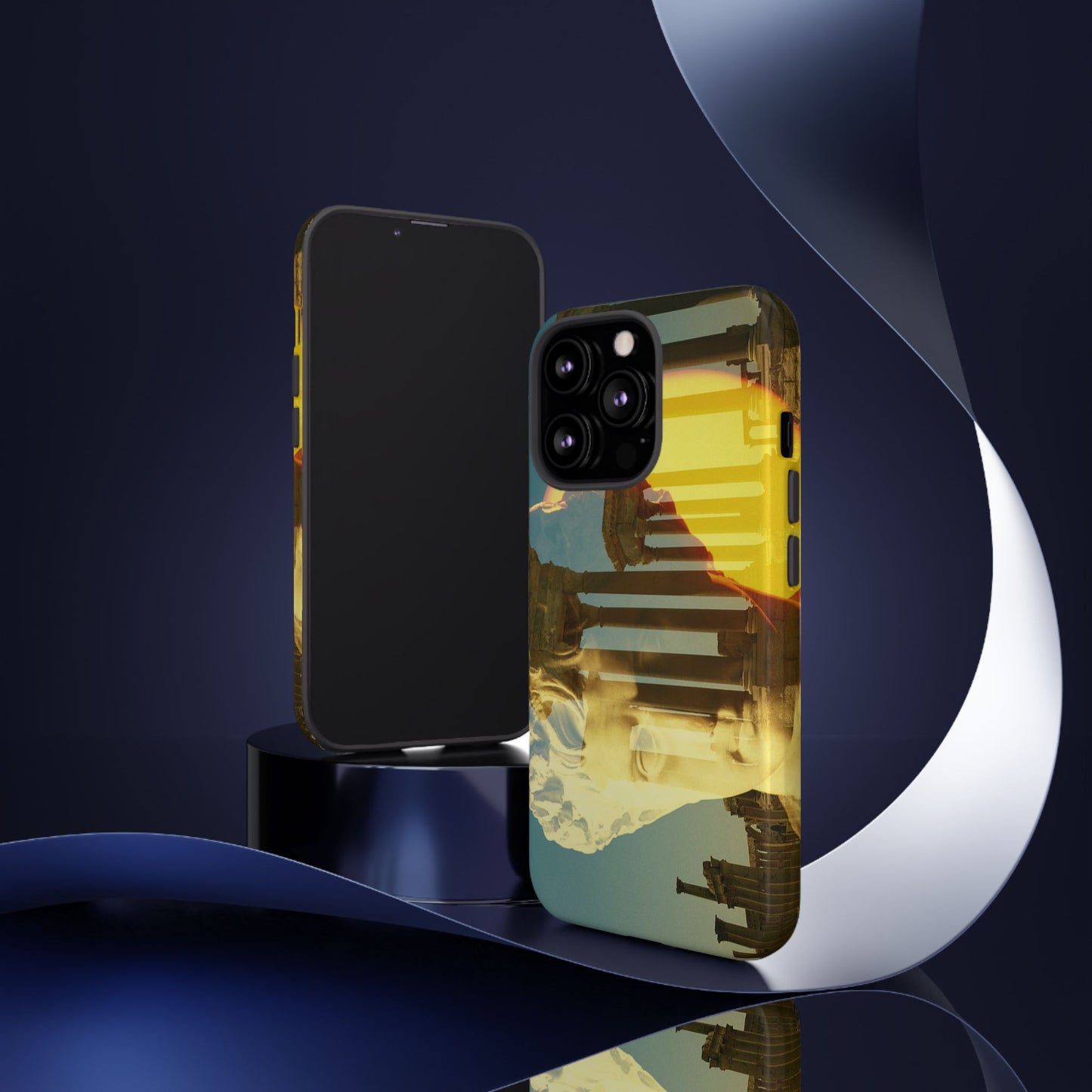 Augustus's Sun on Palmyra Phone Cases