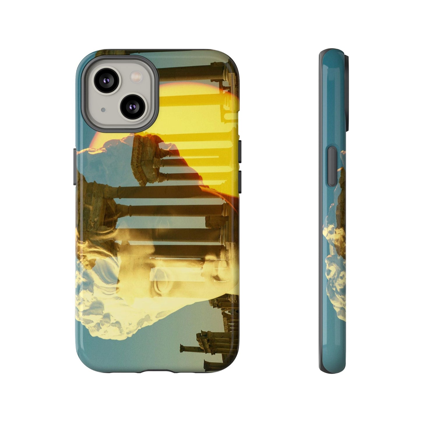 Augustus's Sun on Palmyra Phone Cases