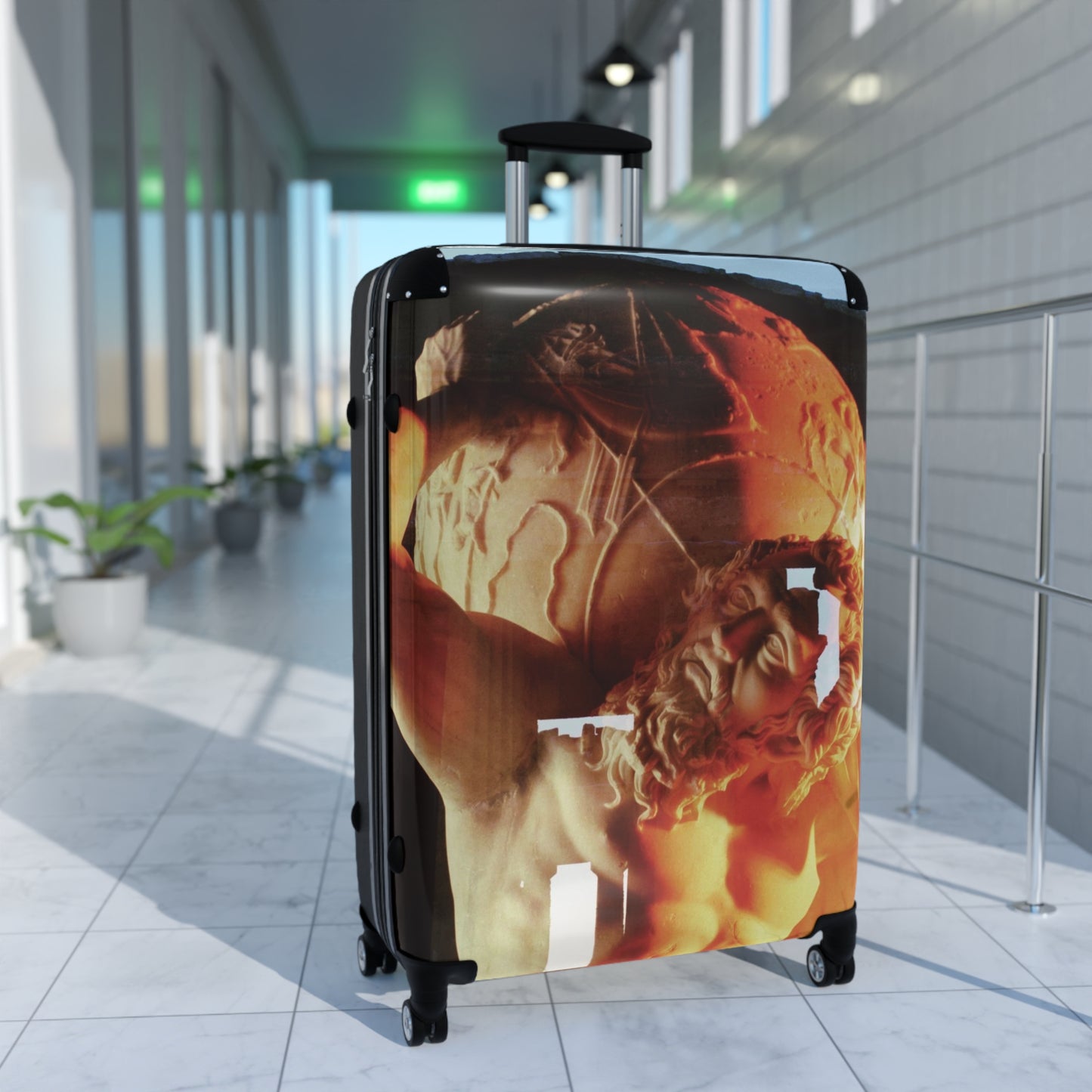 Atlas & Temple Of Neptune Luggage