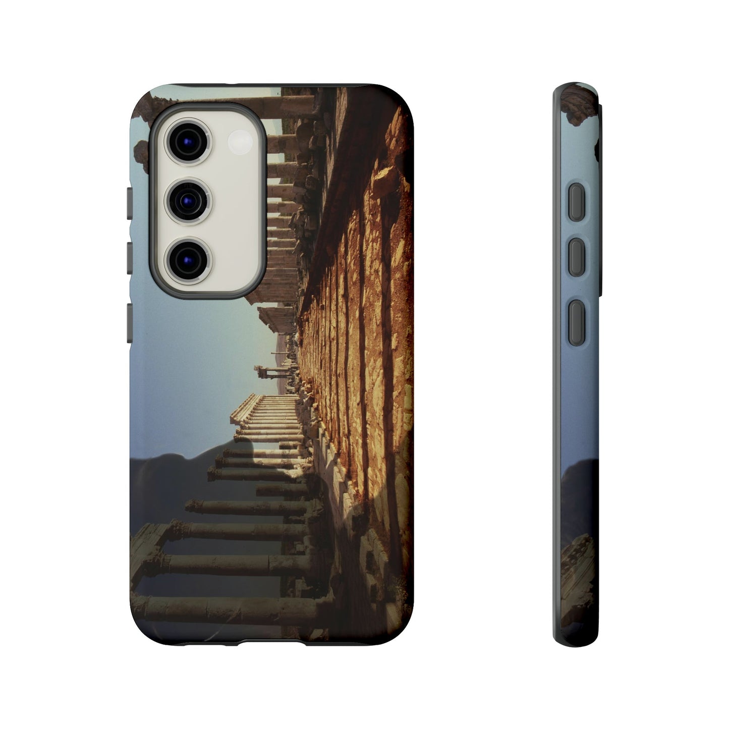 Traiano in the Colonnade of Apamea Phone Cases
