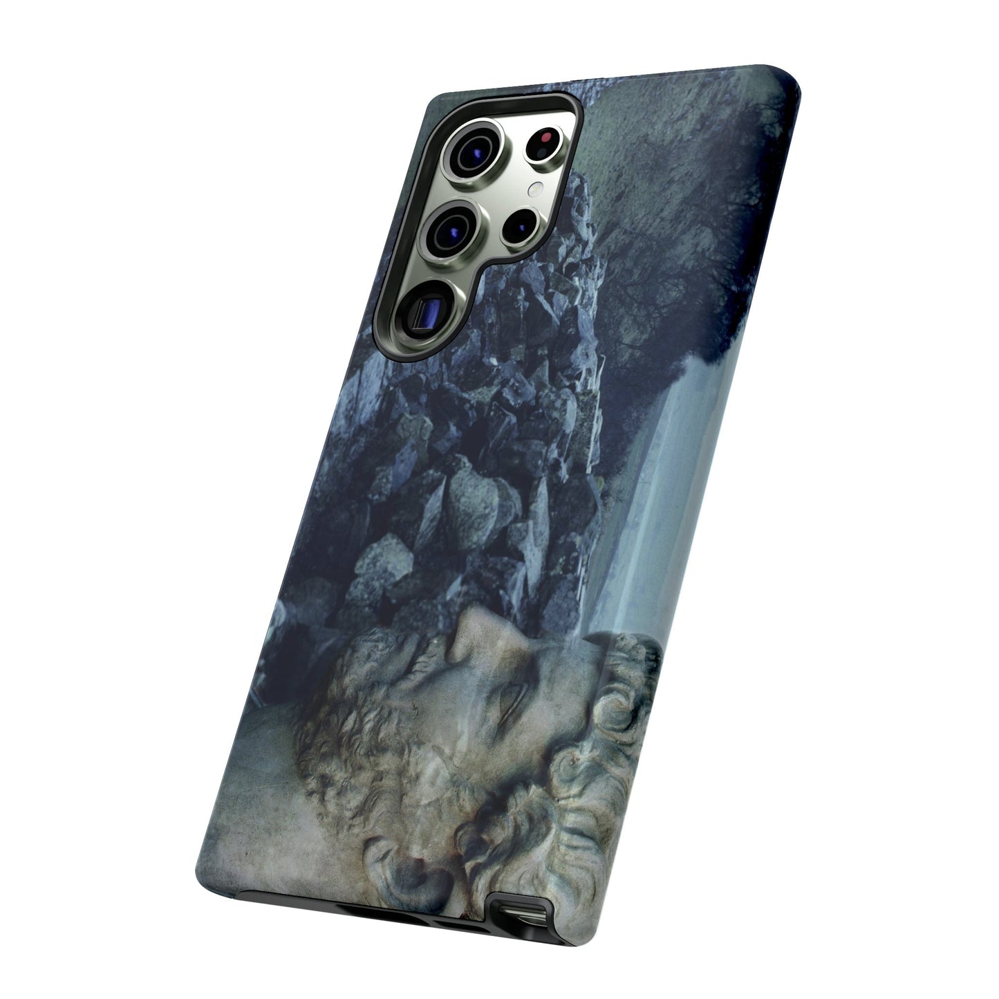 Adriano's wall in Britannia Phone Cases