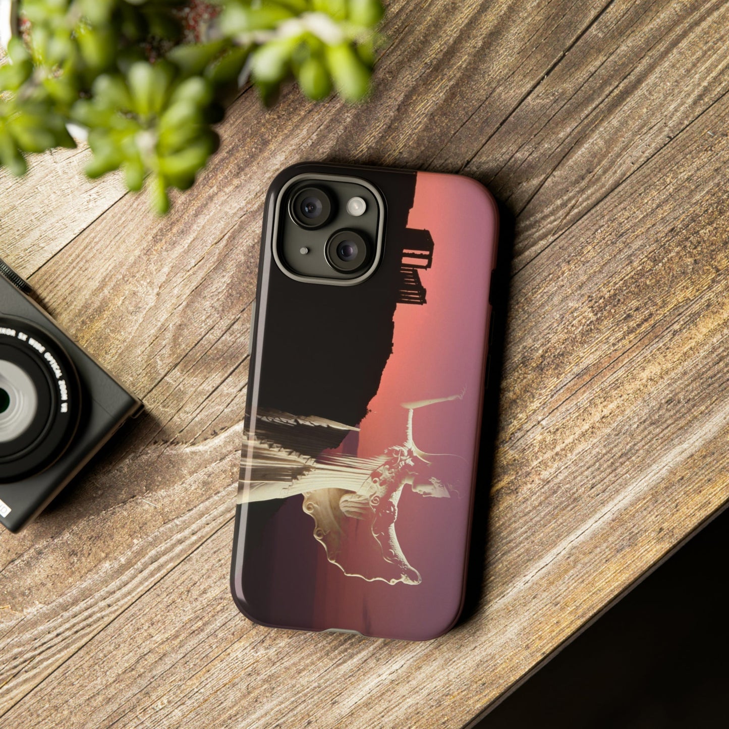 Minerva And Her Temple Phone Cases