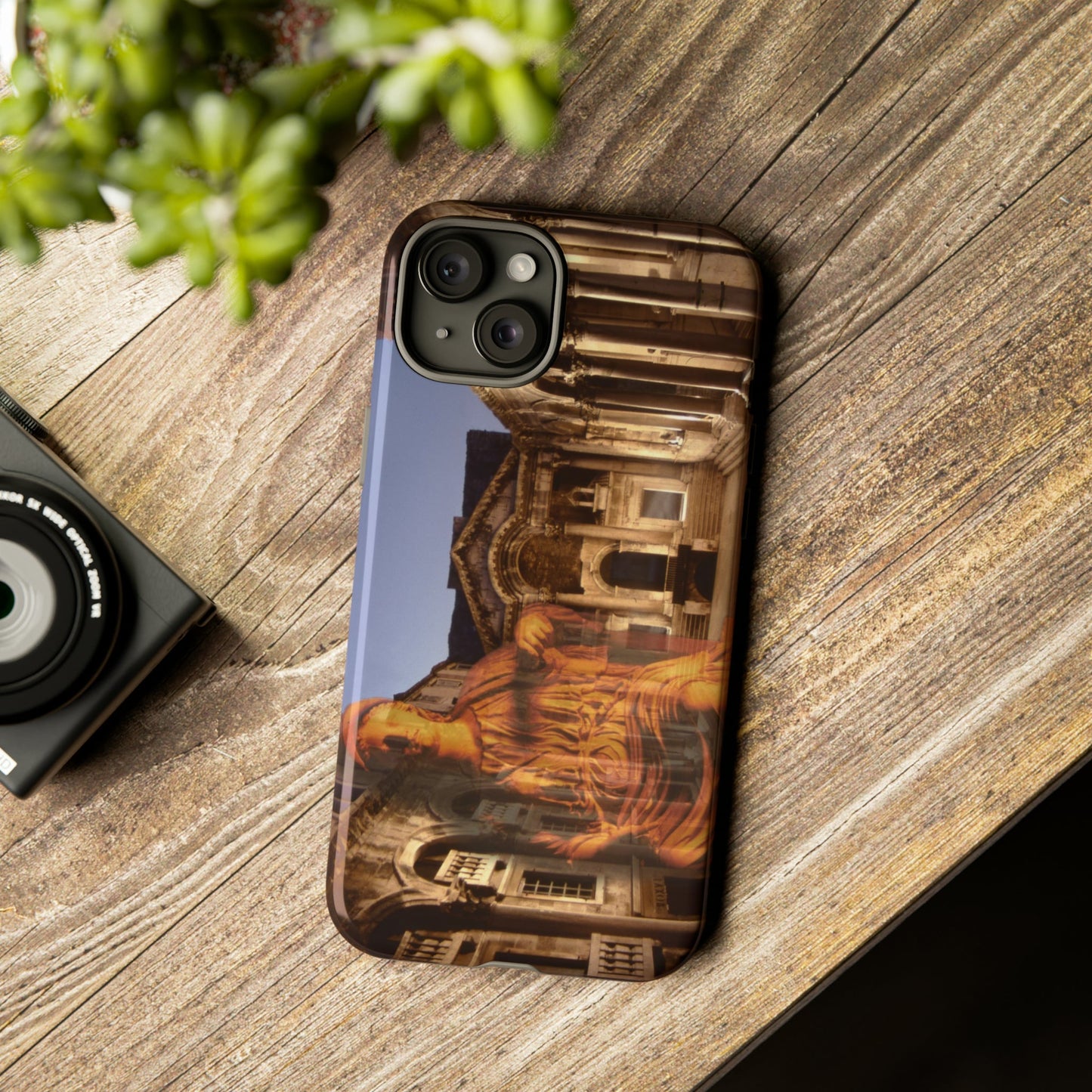 Diocletian's Palace with Goddess Roma Phone Case - Imperial Protection