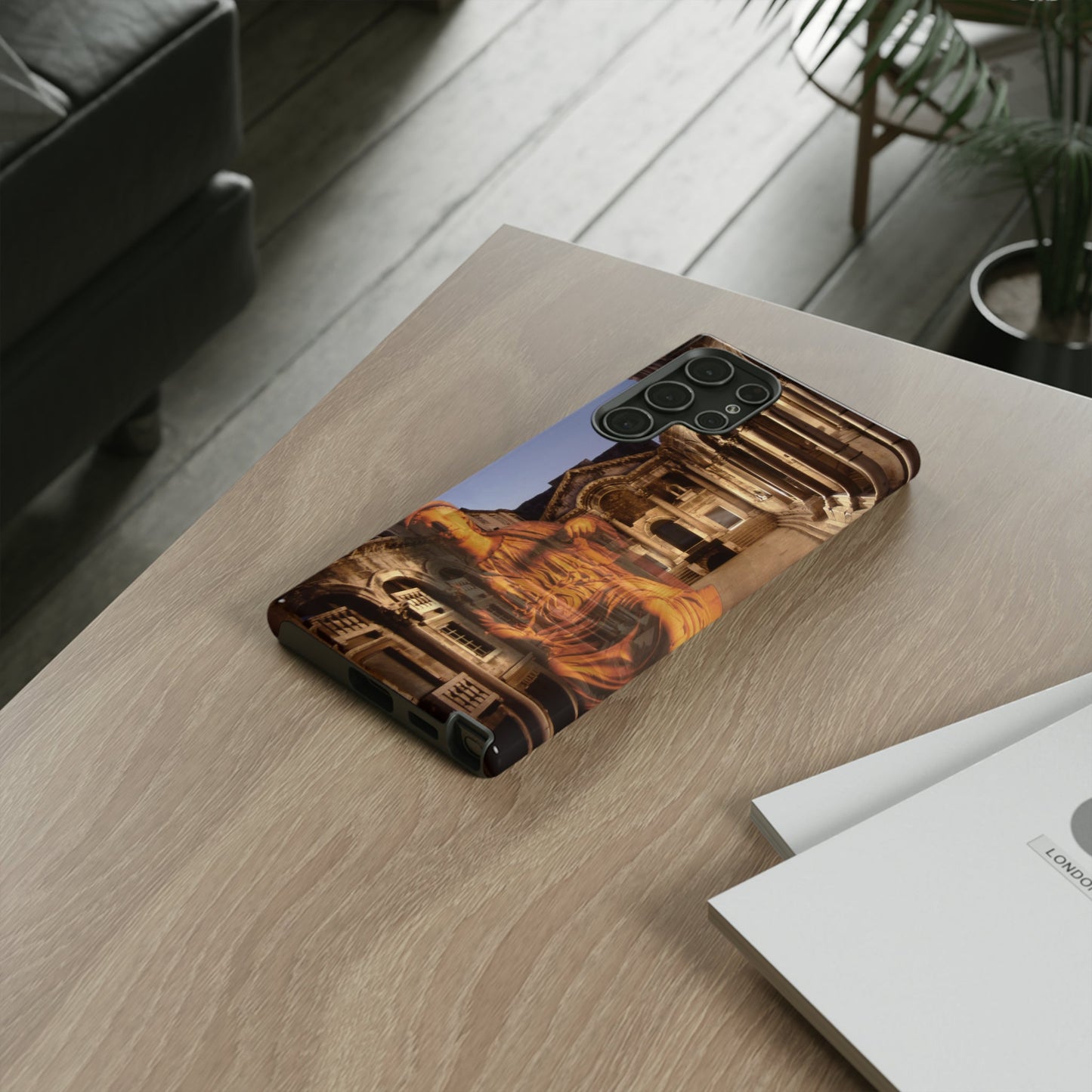 Diocletian's Palace with Goddess Roma Phone Case - Imperial Protection