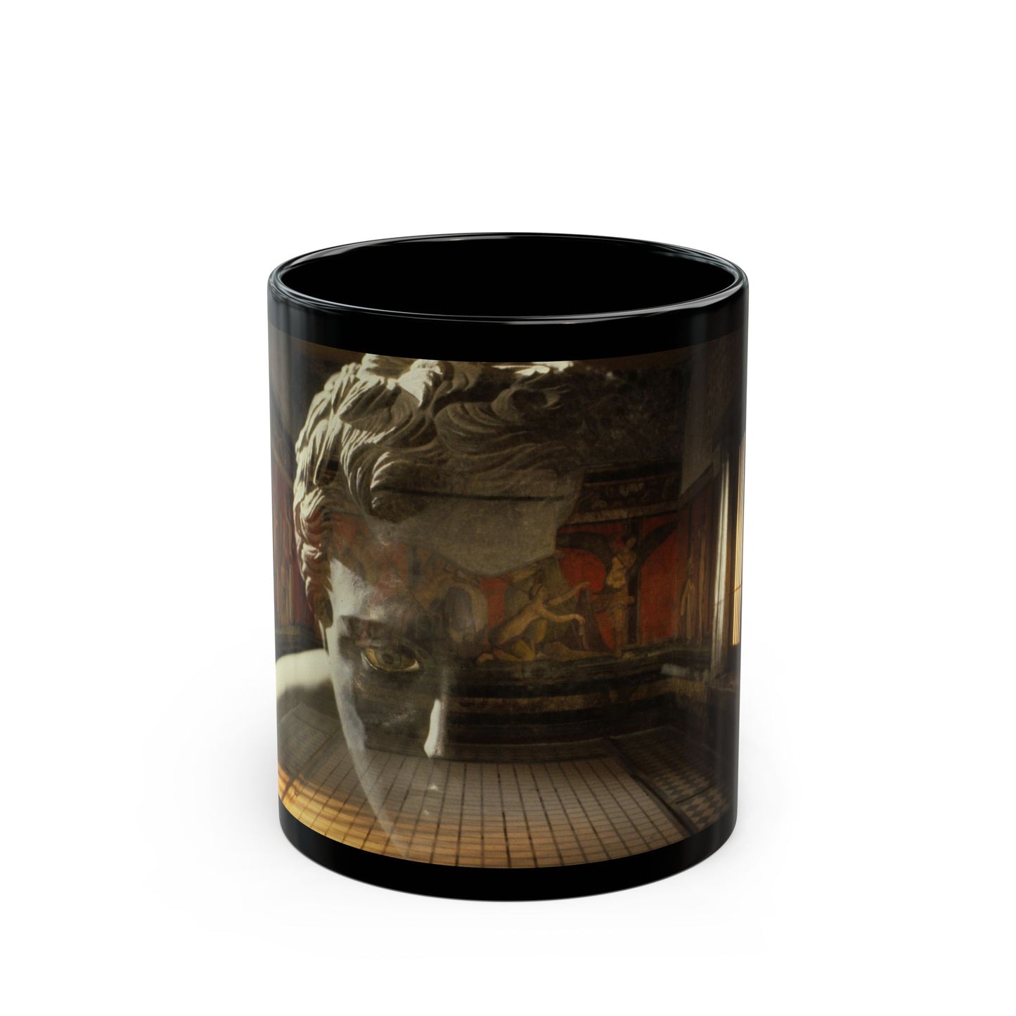 The Villa Dei Mysteries 11oz Black Mug