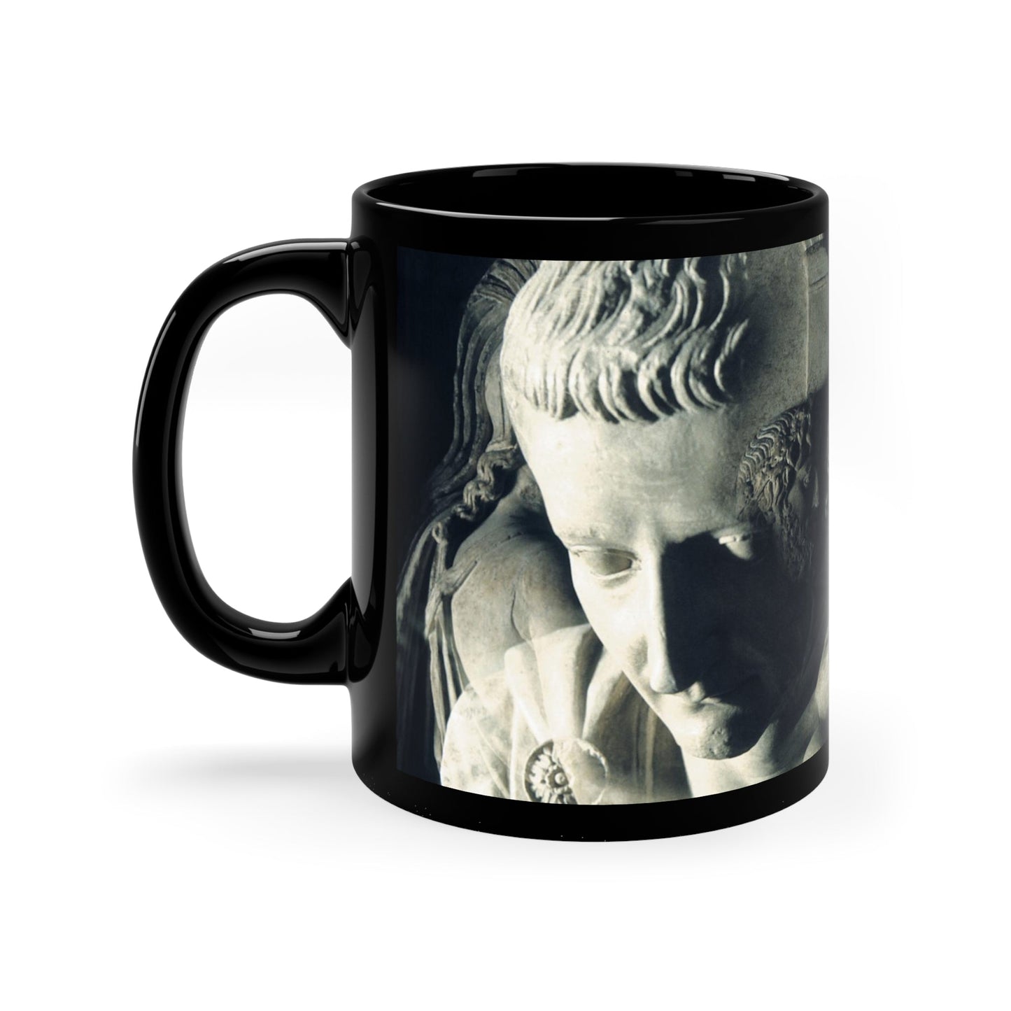 The solitude of Tiberius 11oz Black Mug
