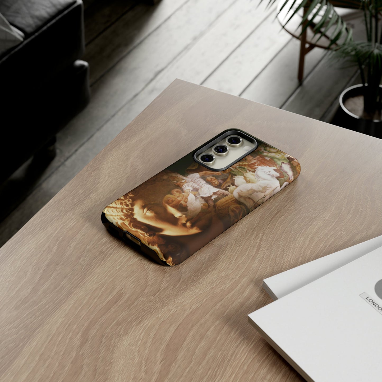 Defense of the City Phone Case - Heroic Military Protection