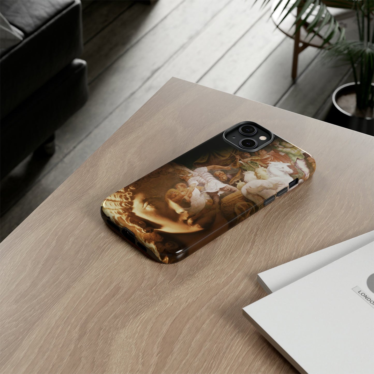 Defense of the City Phone Case - Heroic Military Protection