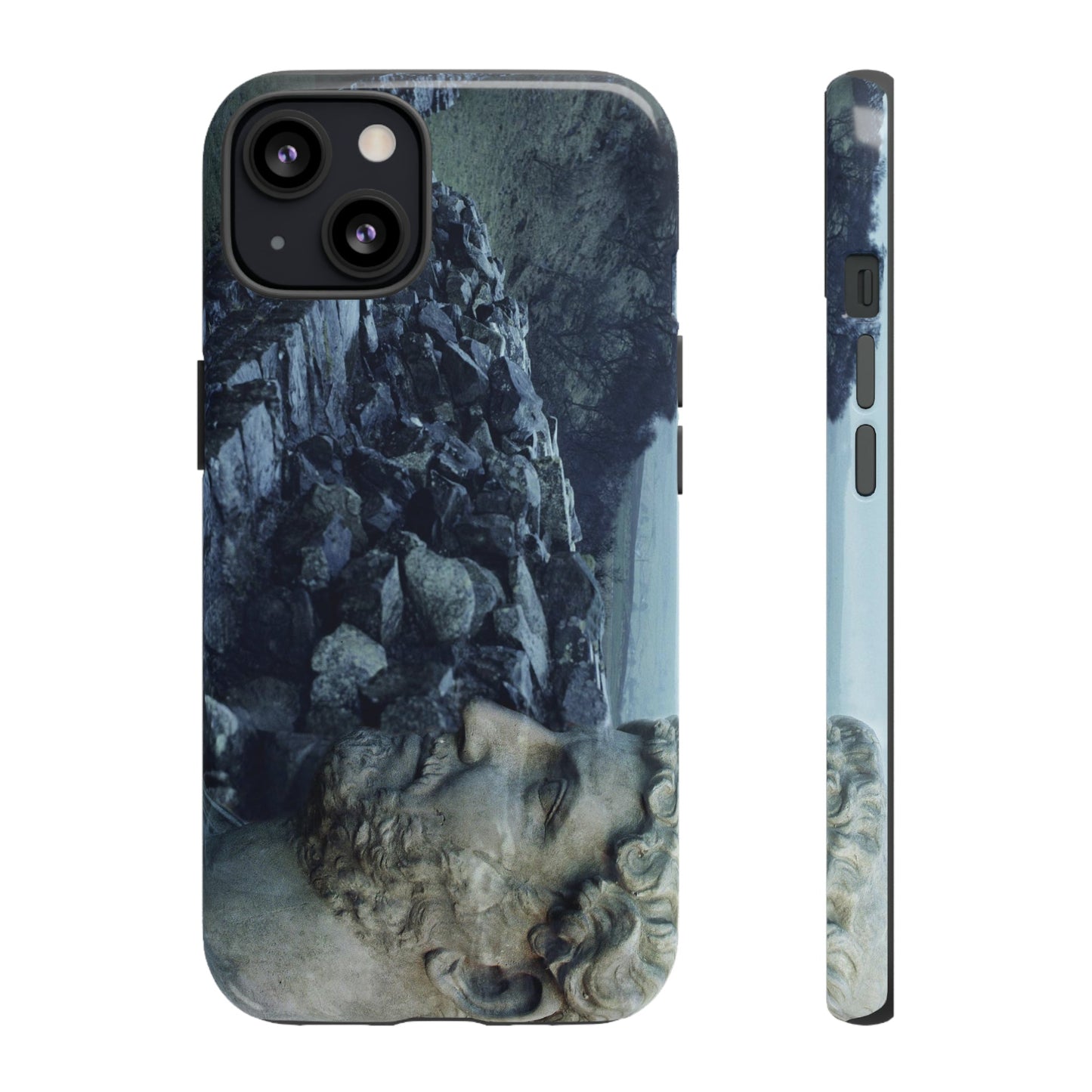 Adriano's wall in Britannia Phone Cases