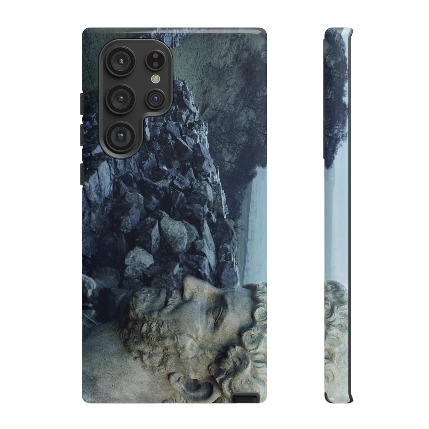 Adriano's wall in Britannia Phone Cases