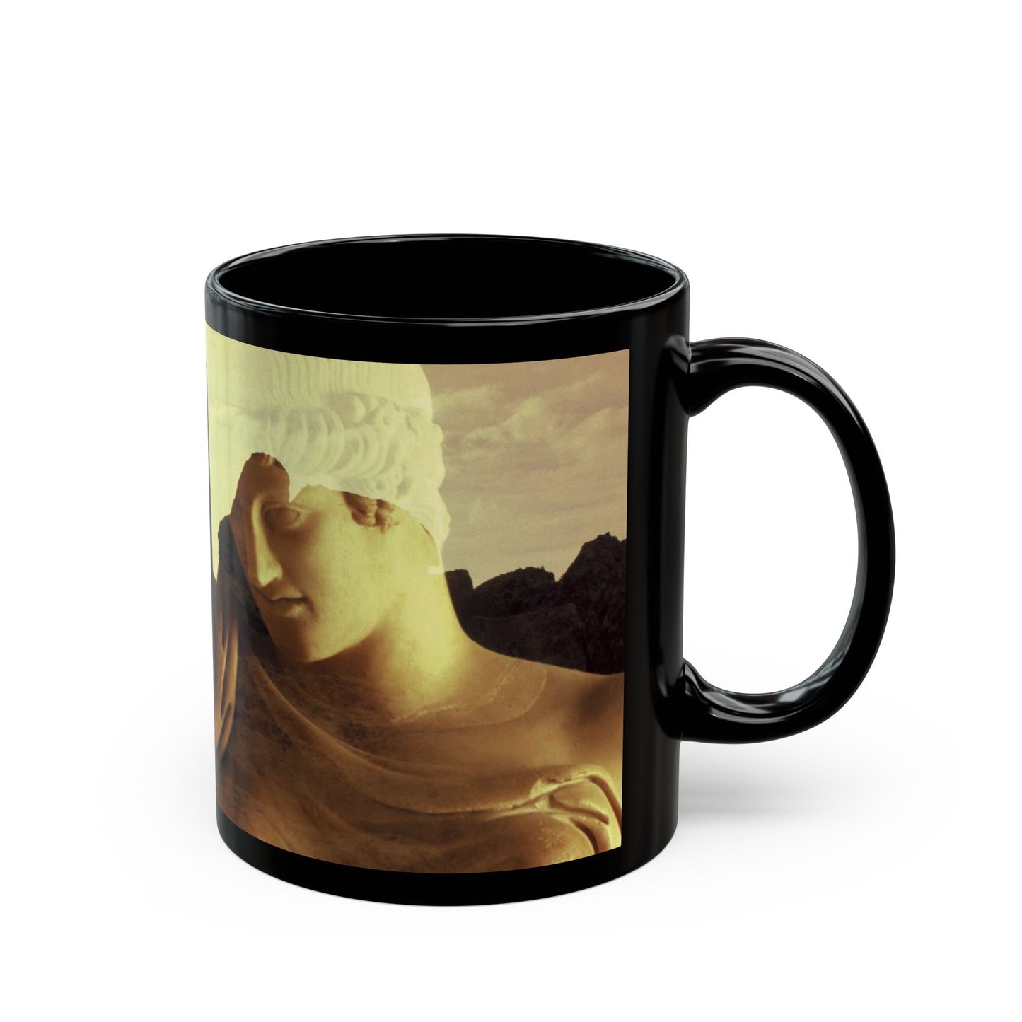 The tragedy of Oreste and Elettra 11oz Black Mug