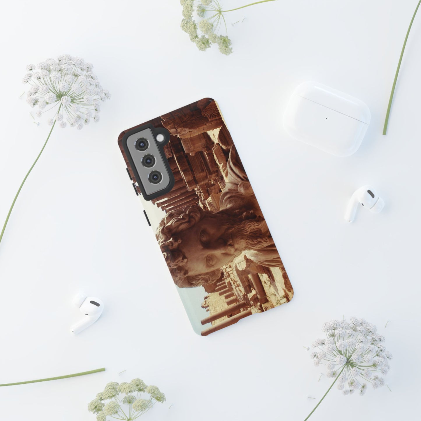 Septimius Severus in Leptis Magna Phone Cases