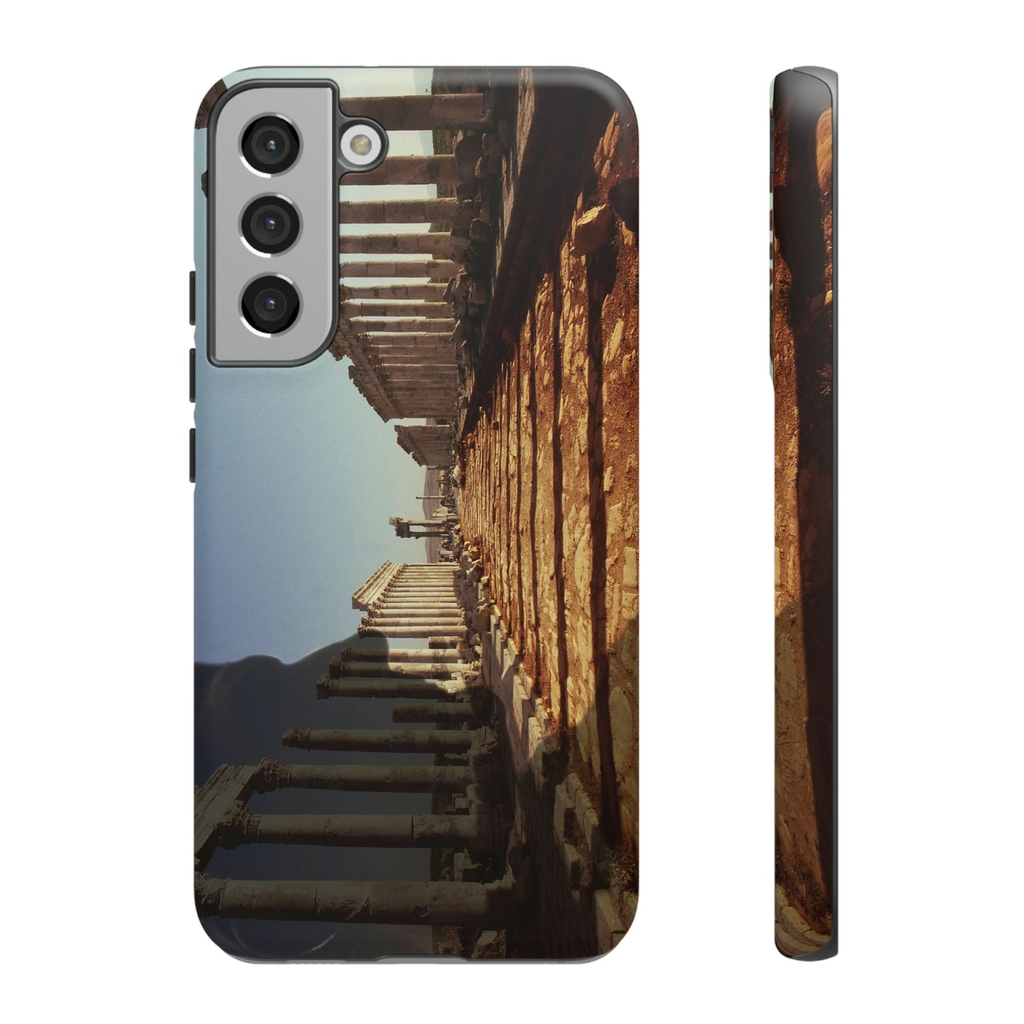 Traiano in the Colonnade of Apamea Phone Cases