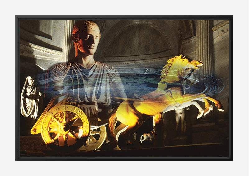 Auriga In The Circus of Antioch Canvas Print