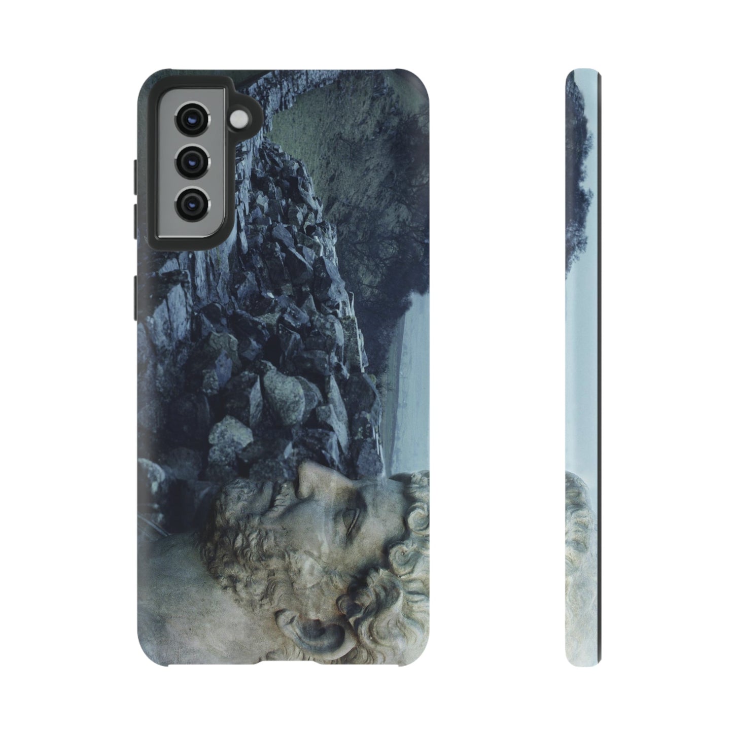 Adriano's wall in Britannia Phone Cases