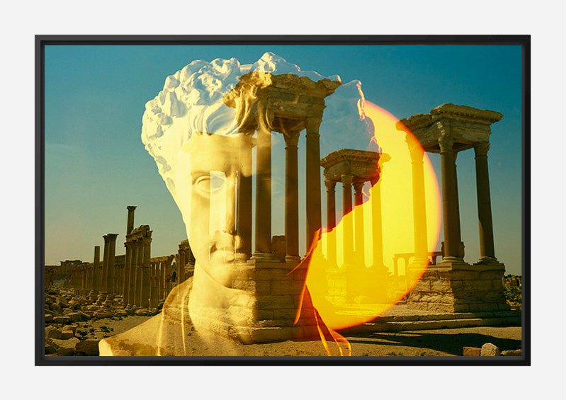 Augustus's Sun on Palmyra Canvas Print