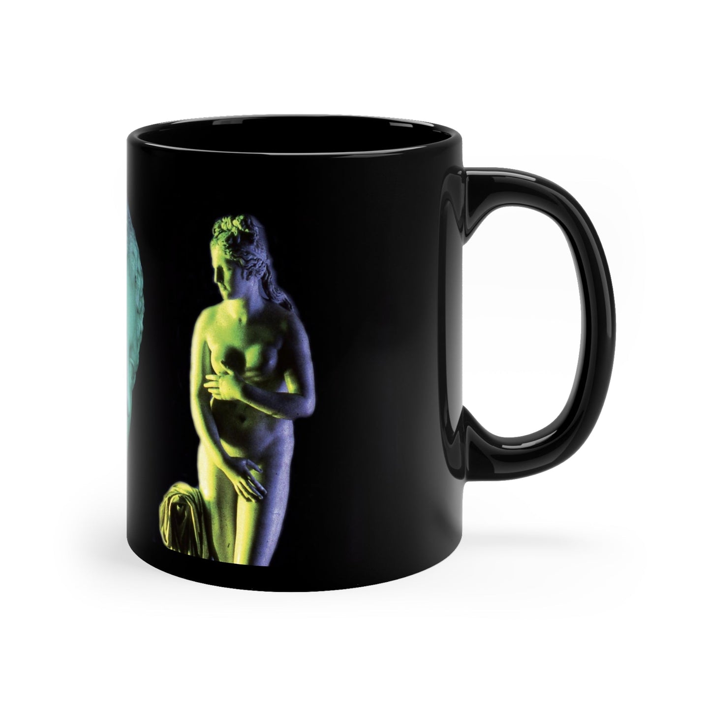 Capitoline Venus Black Mug - Divine Feminine Heritage Coffee Cup