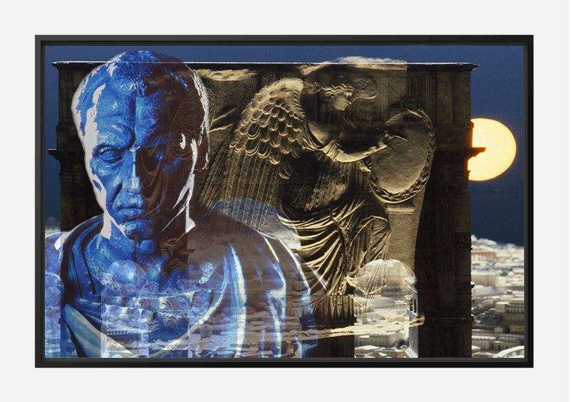 Arc de Triomphe Idealized for Julius Caesar Canvas Print