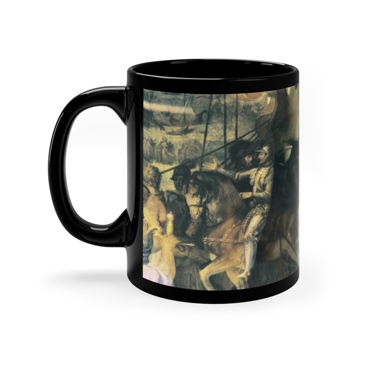 The Regency of Claudio 11oz Black Mug