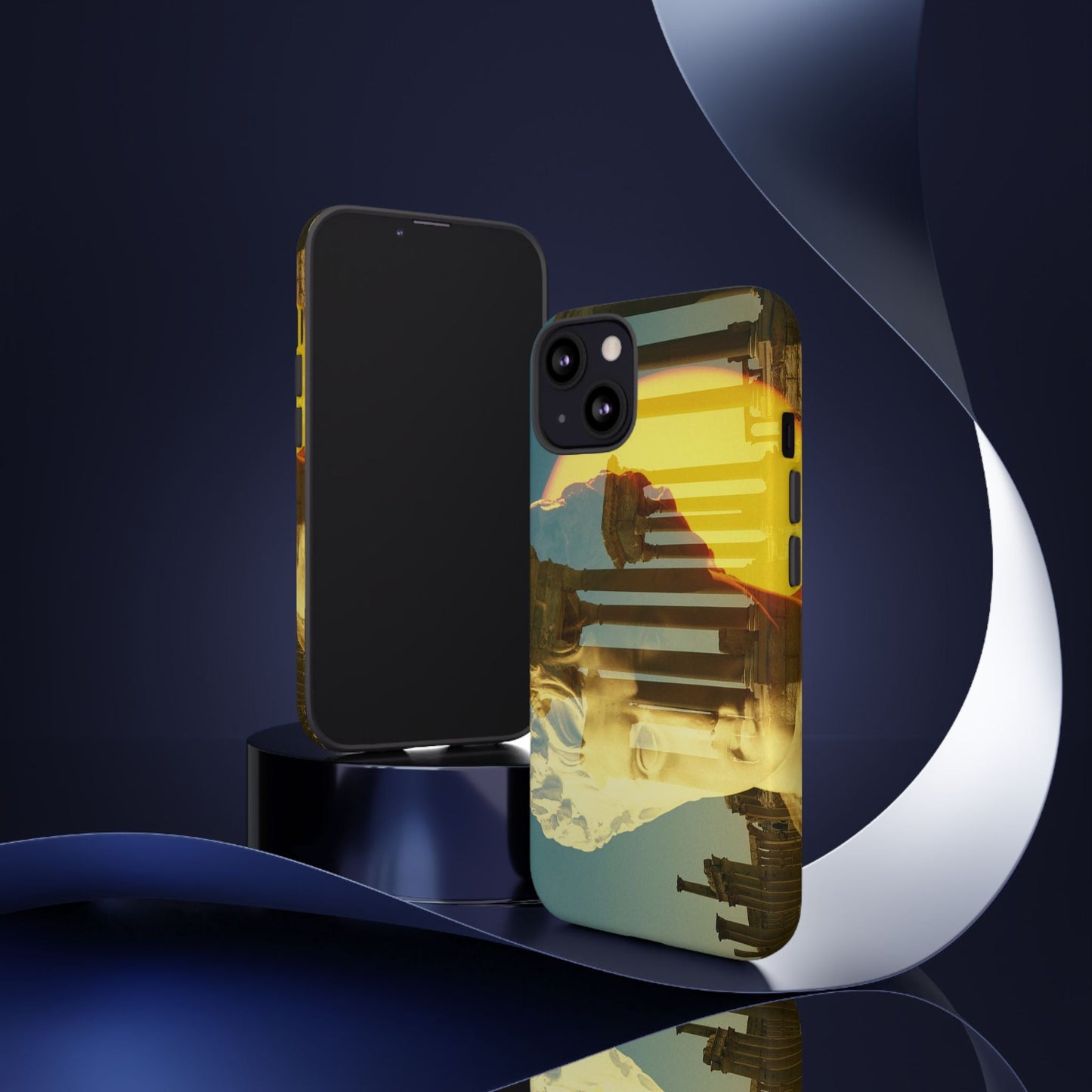 Augustus's Sun on Palmyra Phone Cases